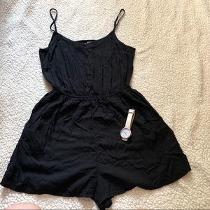 H&M black romper